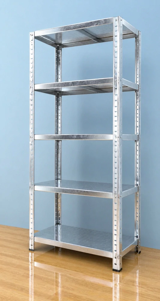 Regál na šanony 1800x600x400/5, 130kg/pol., pozink