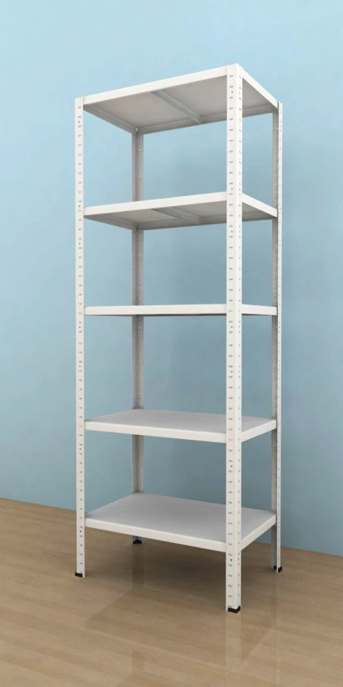 Regál na šanony 1800x800x400/5, 130kg/pol., bílá